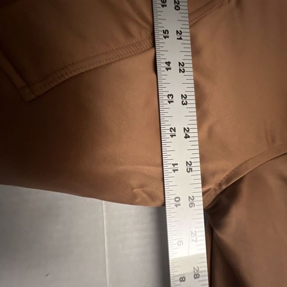 NIKE DQ9802-215 Women Sz M Air Jordan Flight Renegade Mineral Clay Bomber Jacket - Picture 10 of 11